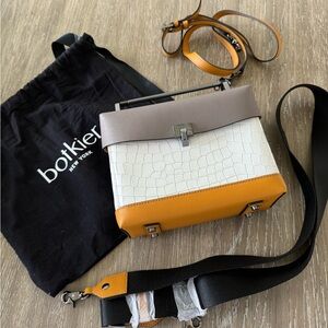 Botkier Gray, Gold and Off-white Purse